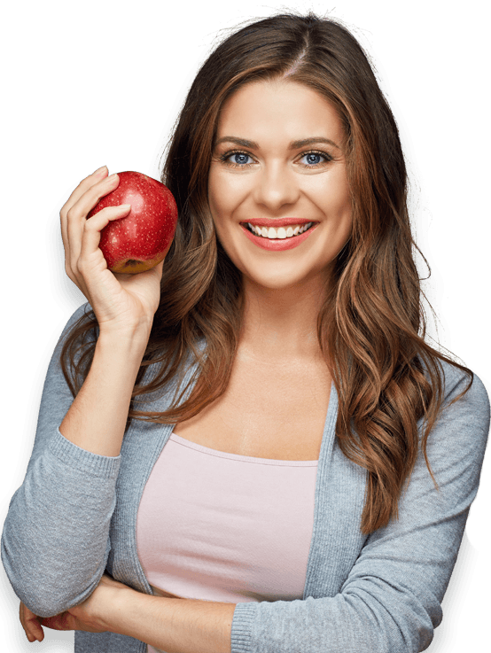 Girl With Apple